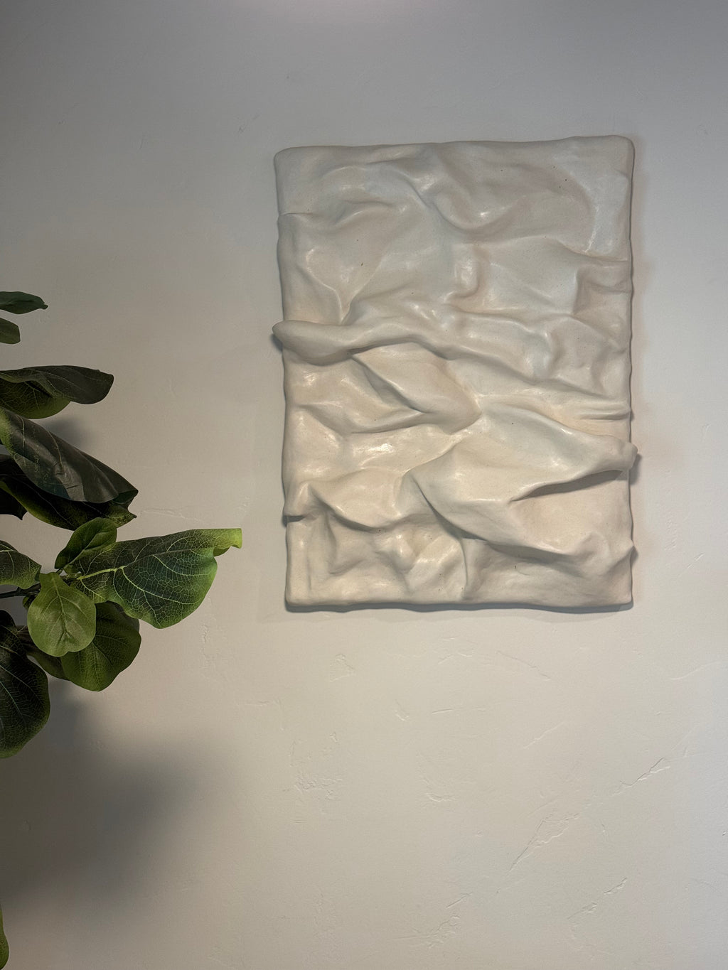 Soft White — Original Textured Wall Art