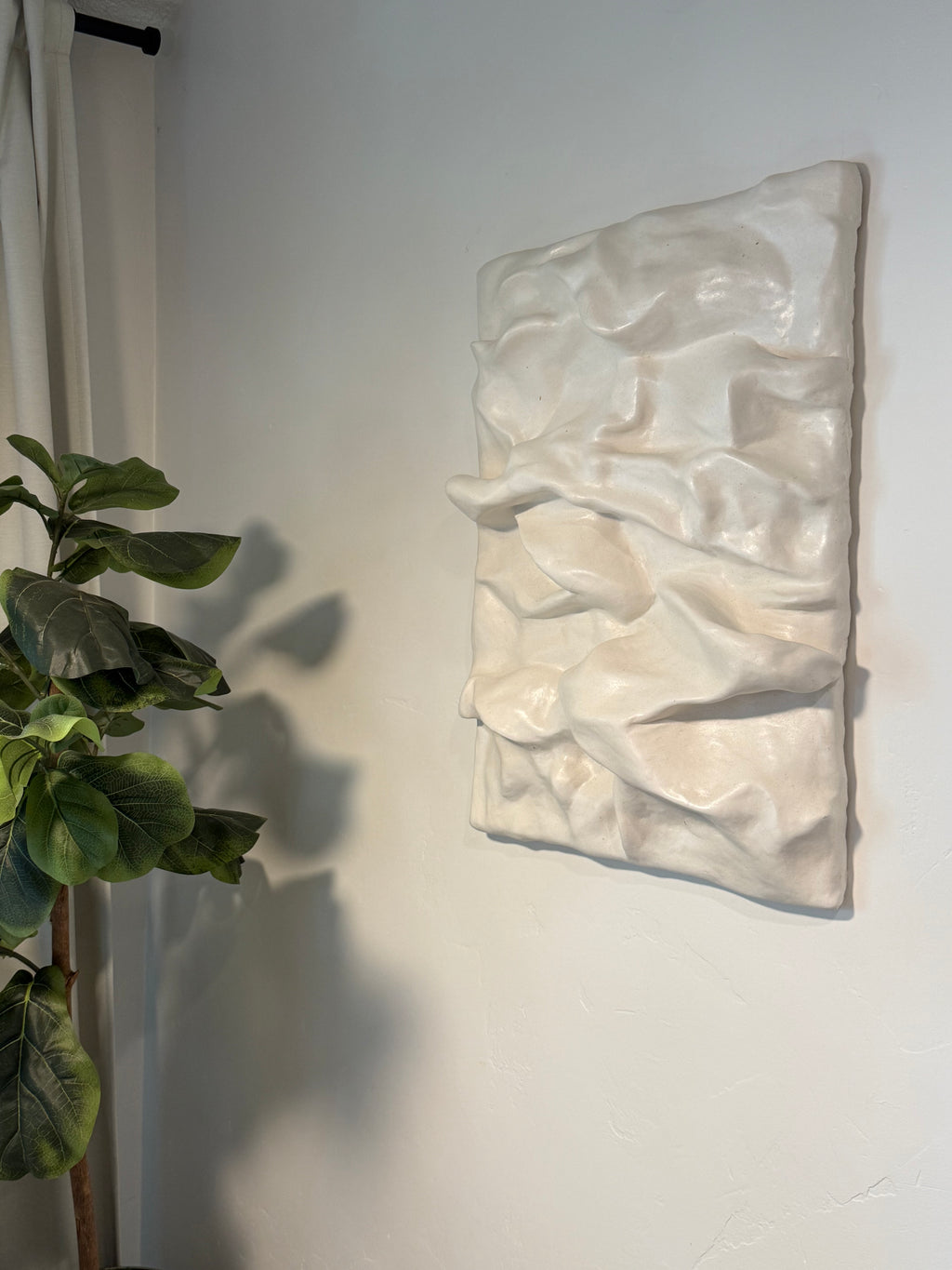 Soft White — Original Textured Wall Art
